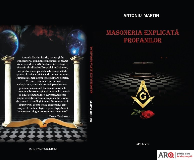 Cartea ,,Masoneria Explicată Profanilor” suscită interesul arădenilor 