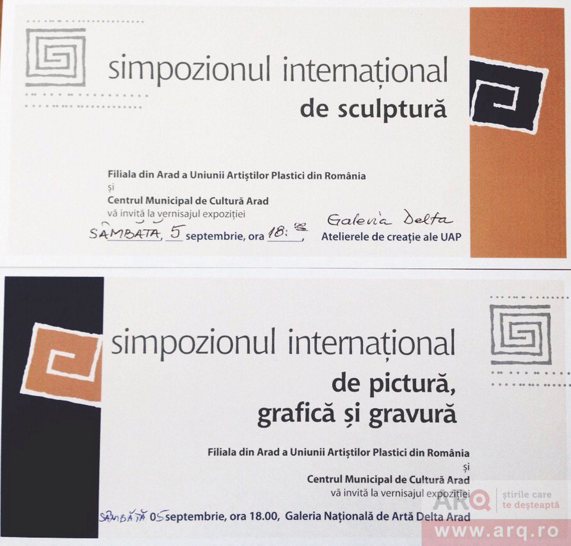 Vernisajele Simpozioanelor Internationale de Pictura si Sculptura Monumentala in Lemn la DELTA