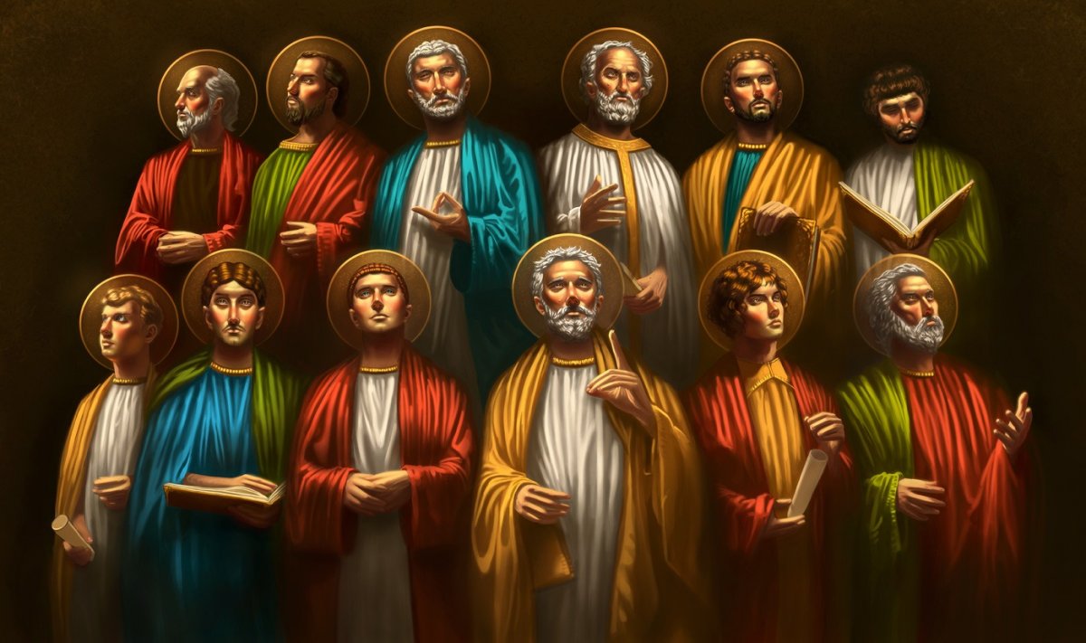 Zodiile celor 12 Apostoli ai lui Iisus