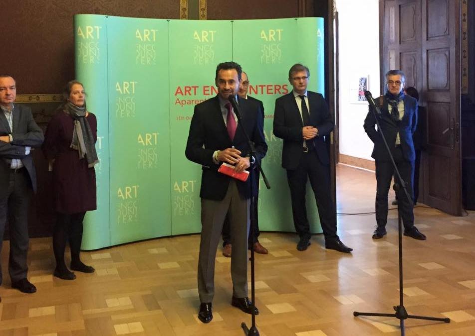 Astăzi a avut loc deschiderea oficială a Art encounters, un eveniment de artă contemporană care unește Aradul și Timișoara