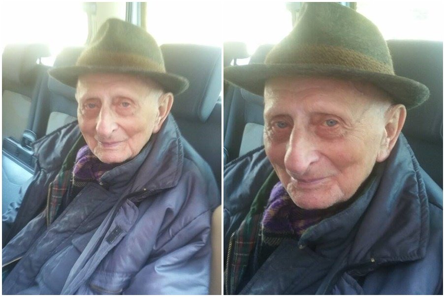 Acest bătrân nu-și amintește unde locuiește. Ajutați-l să-și găsească familia! / UPDATE: Familia l-a luat acasă pe bărbat