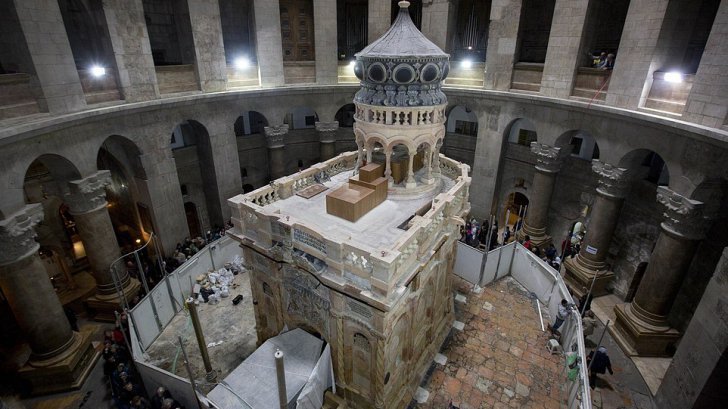 Mormântul lui Iisus a fost restaurat! Monumentul vechi de peste 2000 de ani este deschis vizitelor