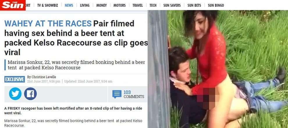 O tânără, filmată în timp ce întreţinea relaţii intime lângă un cort la un festival! Imaginile au devenit virale