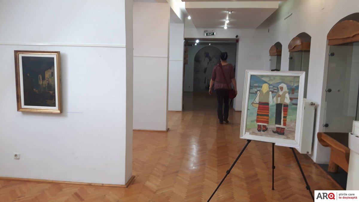 Picturile arădencei Rosa Iolanda, într-un vernisaj la Cluj