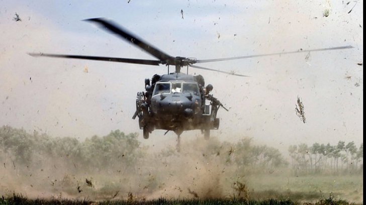 Un elicopter NATO s-a prăbuşit în Afganistan