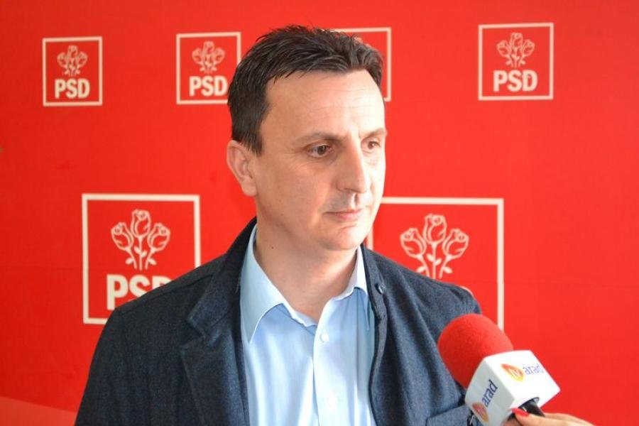 Florin Tripa, desemnat preşedinte interimar al organizaţiei municipale PSD Arad