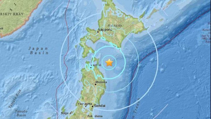 Cutremur puternic în Japonia. Peste 200 de victime