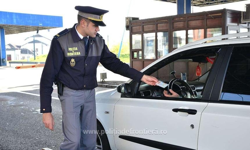 Cetăţean român depistat la volan cu permis de conducere spaniol fals