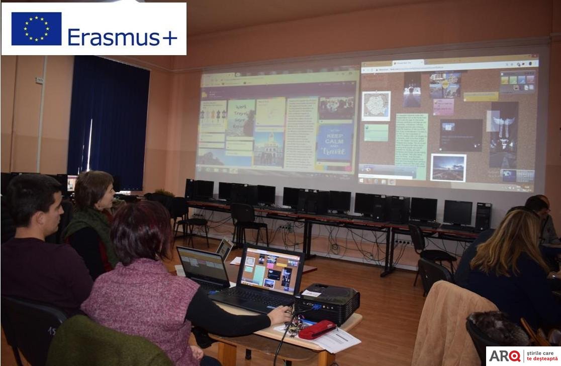 Proiectul de parteneriat strategic Erasmus+ ,,Effective e-Learning System Based on Digital Competences” la Liceul Tehnologic ,,Francisc Neuman” Arad