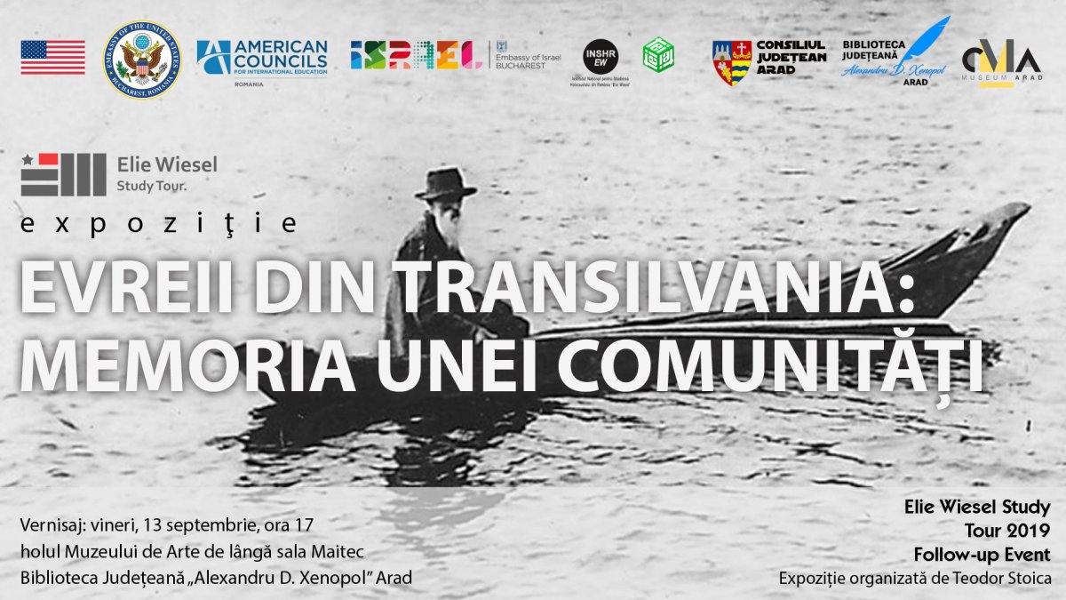 Vernisajul expoziției ”Evreii din Transilvania: Memoria unei comunități“ la Muzeul de Artă Arad
