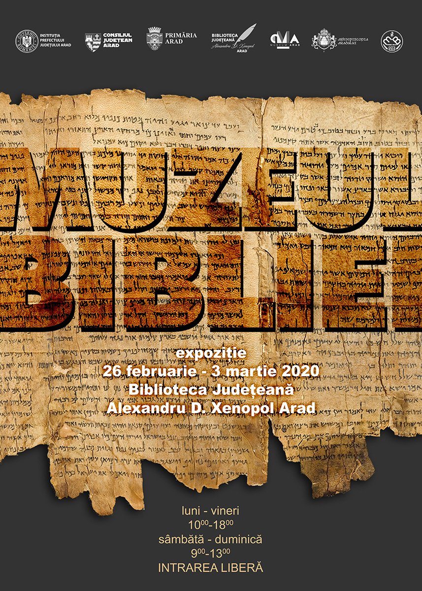 Expoziția „Muzeul Bibliei” la Arad