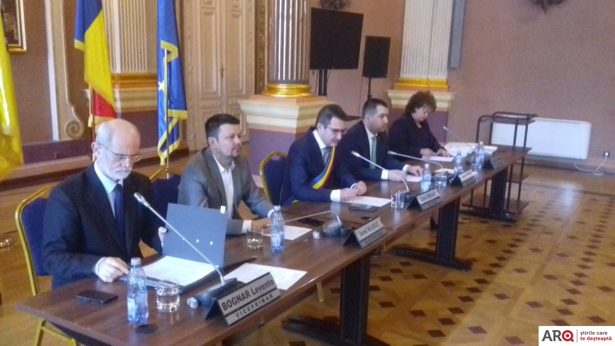 Călin Bibarț, după ședința CLM de astăzi: „Unii domni consilieri nu au dorit să introducă terenuri în proprietatea municipiului”