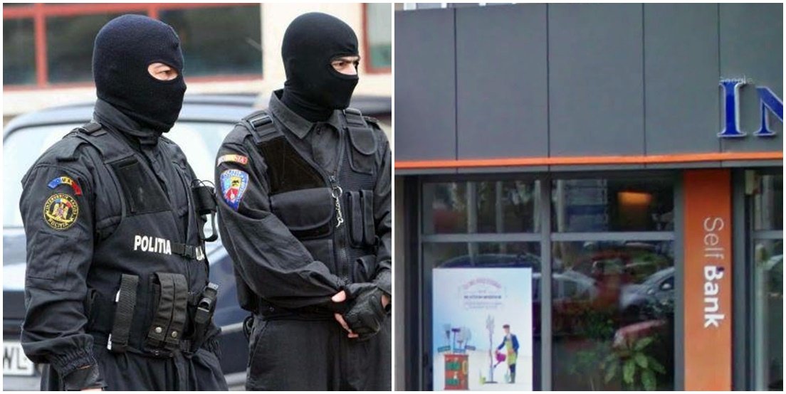 Sediul unei bănci din Arad a fost vandalizat. Totul a fost filmat, iar polițiștii îi caută pe infractori / UPDATE: A fost identificat un suspect