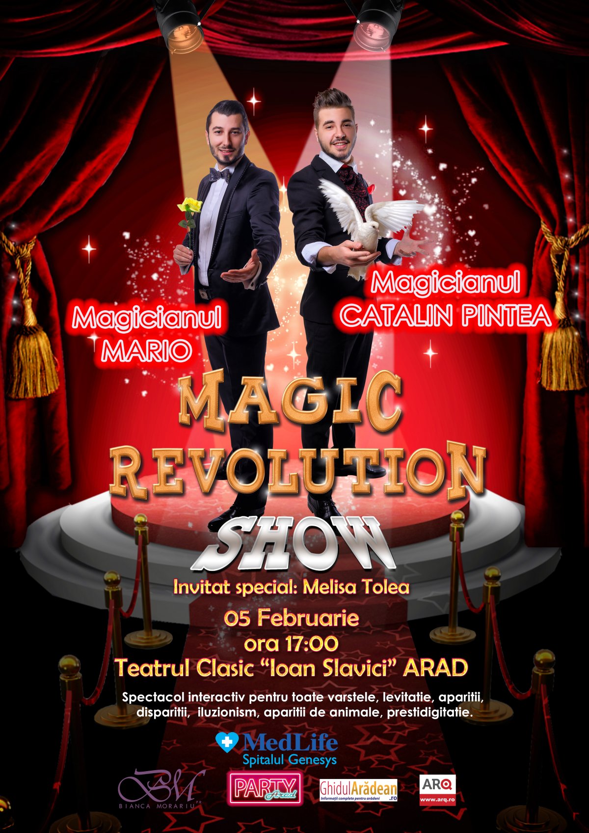 Magic Show Revolution va invita la un mega spectacol de Magie & Divertisment ...