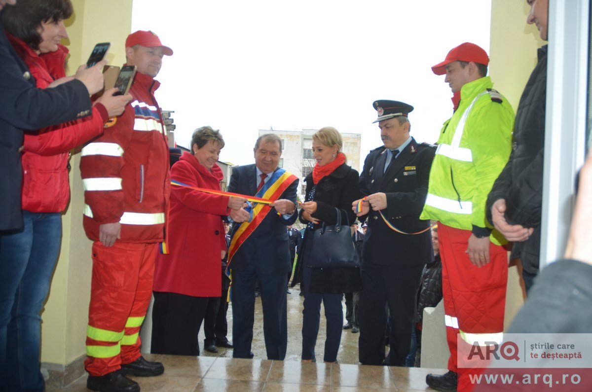 ISU Arad a inaugurat punctul de lucru al Detaşamentului de pompieri din Vladimirescu