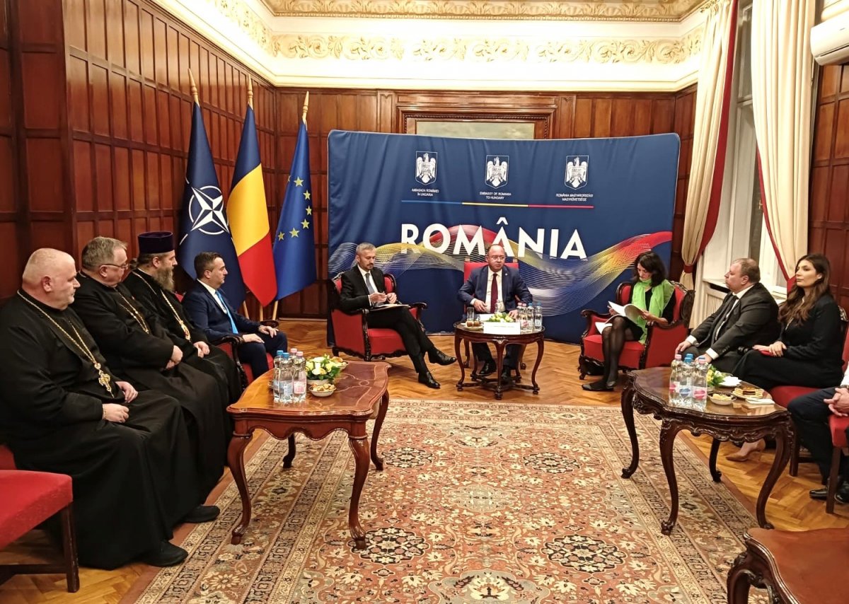Întrevederi ale ministrului afacerilor externe Bogdan Aurescu cu reprezentanți ai minorității române din Ungaria și cu reprezentanți ai mediului de afaceri românesc din Ungaria