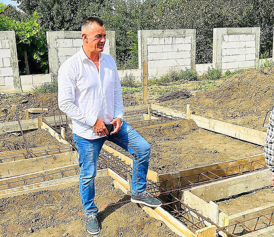 Primarul Bogdan Ban verifică șantierele din orașul Curtici
