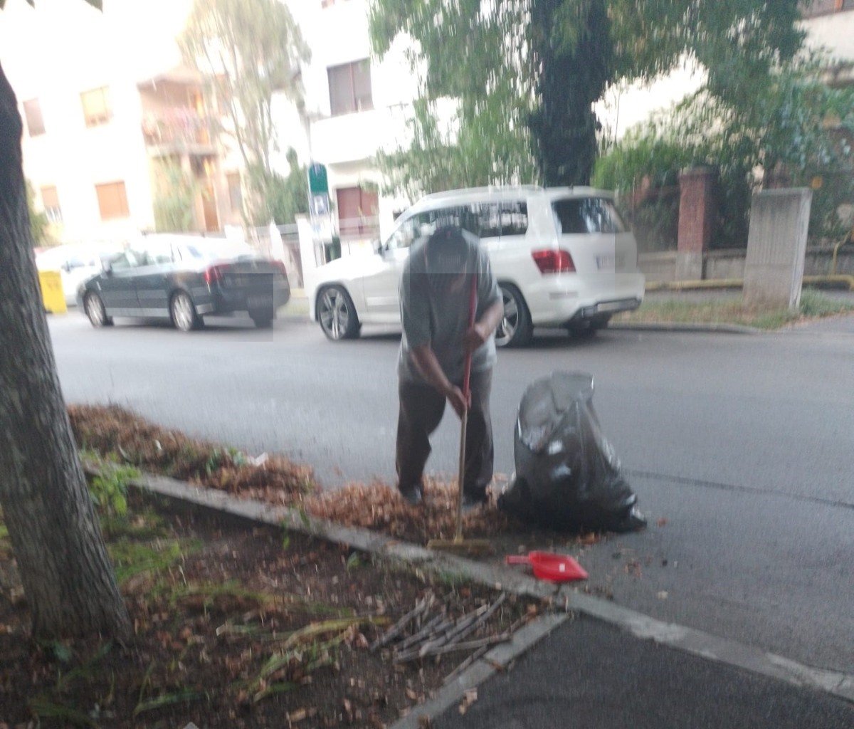 Arădeni prinşi de Poliţia Locală în timp ce murdăreau domeniul public; obiectele tăioase aruncate de unul dintre ei ar fi afectat cel puţin o maşină (FOTO)