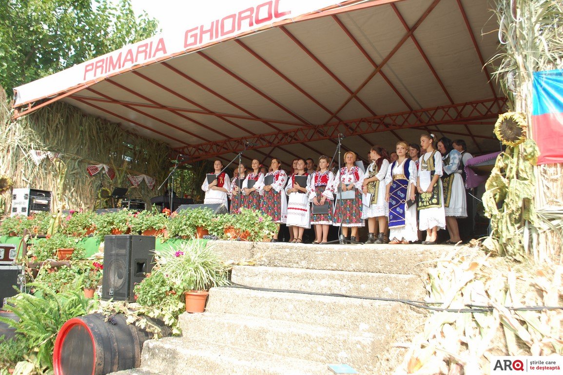 Sărbătoarea vinului în podgorie la Ghioroc 