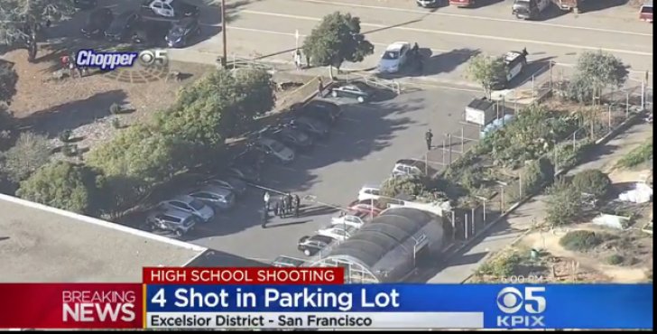 Atac armat în parcarea unui liceu din San Francisco