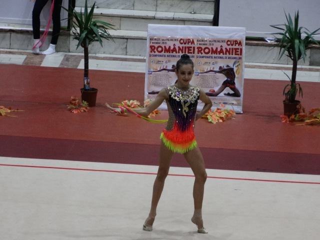 8 medalii pentru gimnastica ritmică a CSM Arad la Cupa României