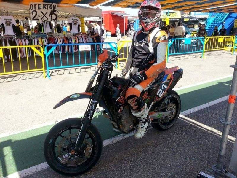 Arădeanul Sorin Trăistaru e pe 13 în Mondialul de SuperMoto