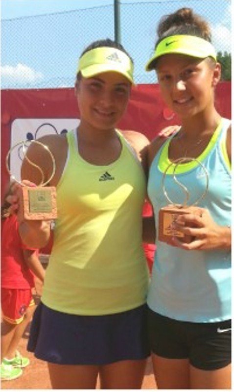 Gabriela Ruse şi Jaqueline Cristian s-au impus în proba de dublu la ITF Arad