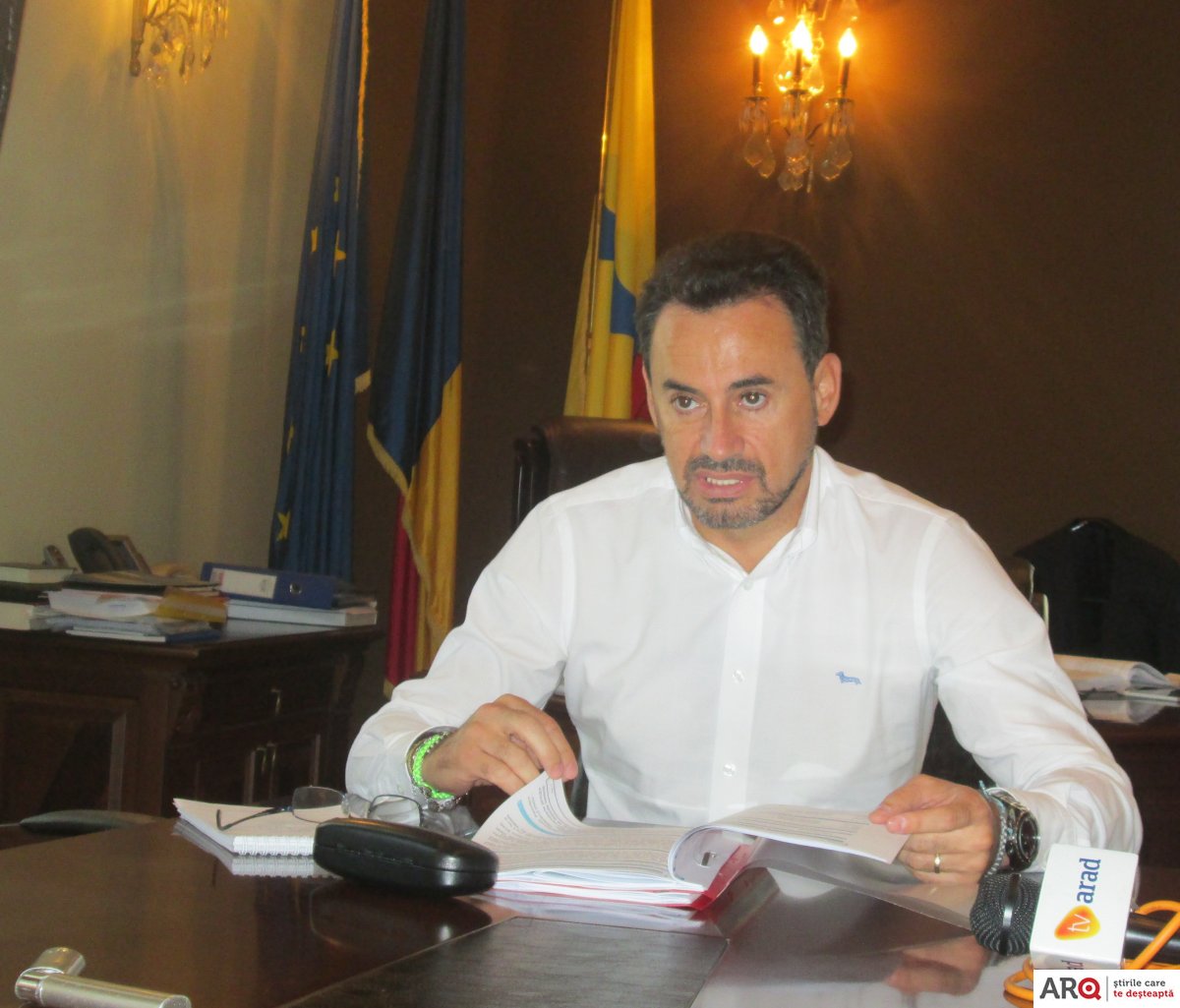 Primarul Falcă anunţă noi investiţii la bazele sportive din Arad