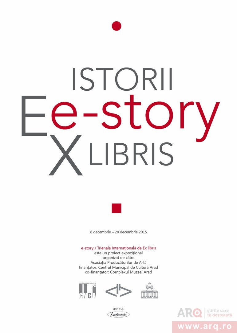 e-story / Trienala Internațională de Ex libris  Arad 2015