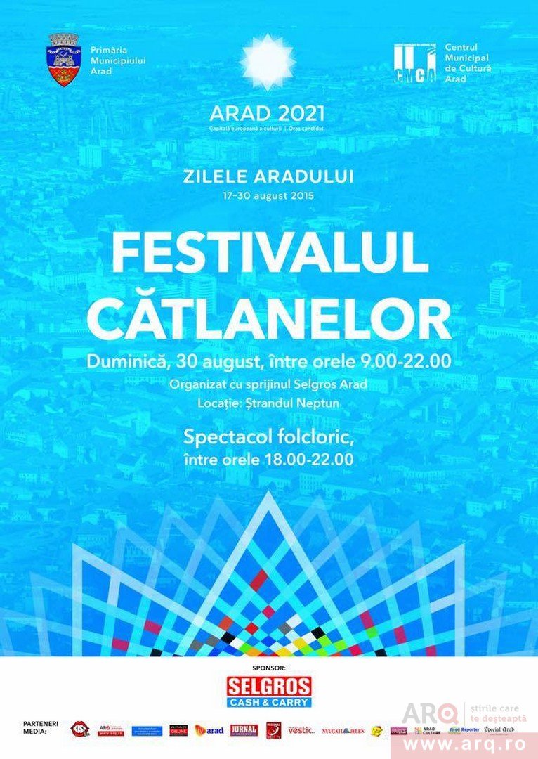 Festivalul Cătlanelor va avea loc duminică, pe ştrand