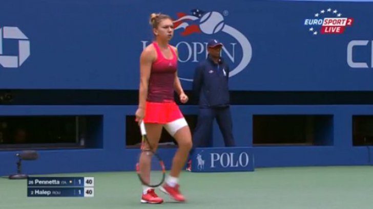 Simona Halep a fost învinsă în semifinalele de la US OPEN