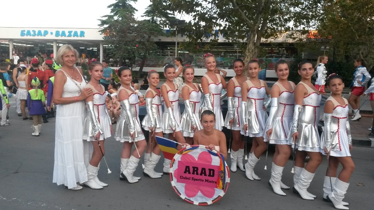 Reprezentante ale Clubului Sportiv Mistral Arad, la “Cupa Golden Pompon” (FOTO)