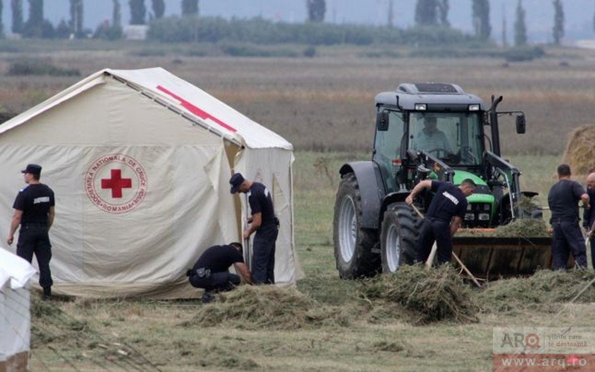 Tabăra de refugiaţi din judeţul Timiş