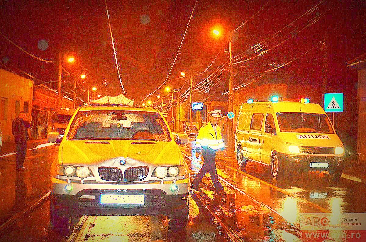 Accident grav pe strada Mihail Kogălniceanu / UPDATE: Pietonul lovit a murit la spital