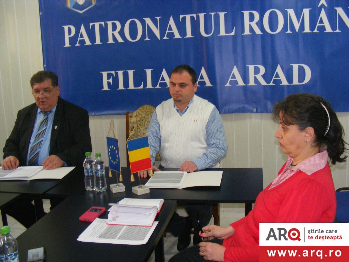 Filiala Arad a Confederaţiei Partonatul Român, îngrijoratăde lipsa de viziune a partidelor asupra viitorului țării