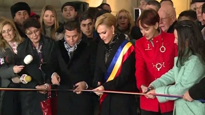 Gabriela Firea a inaugurat Arcul de Triumf: 