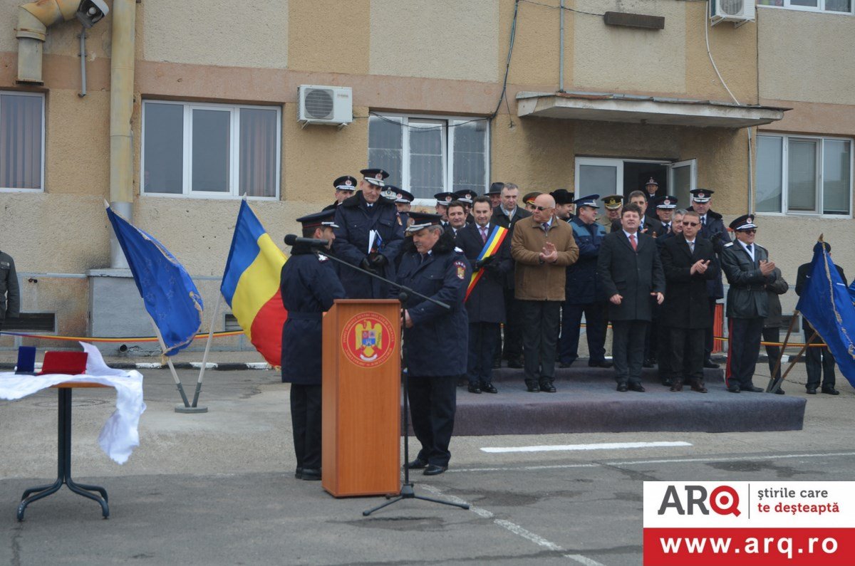 Colonelul Ioan Bogdănescu, inspectorul şef al ISU Arad, a trecut în rezervă