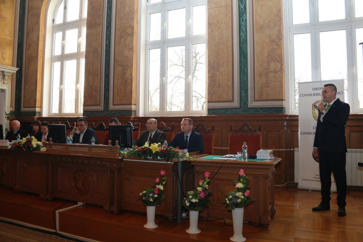 Conferința „Procedura fiscală, între teorie și practică”, în organizarea Colegiul Consilierilor Juridici din Arad, în parteriat cu UVVG