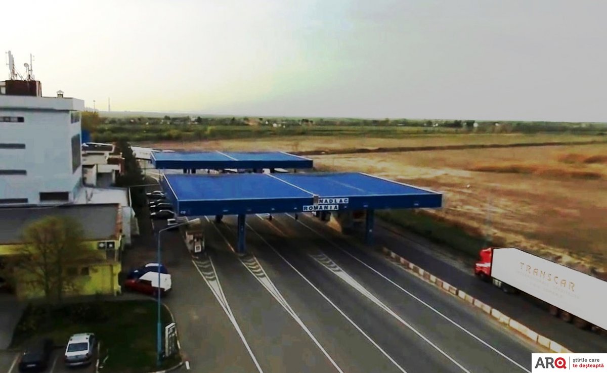 Un condamnat pentru trafic de droguri, prins când voia să se strecoare pe lângă tonetele din Vama Nădlac