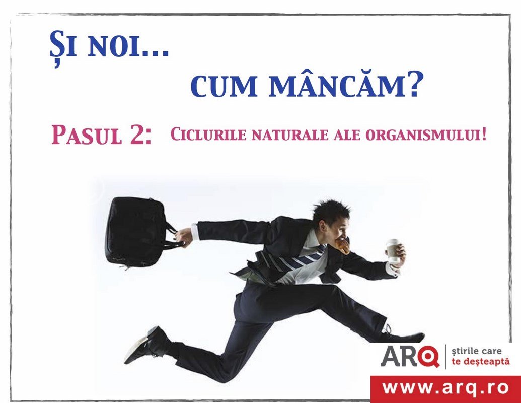 PASUL 2: Și noi ... cum mâncăm?