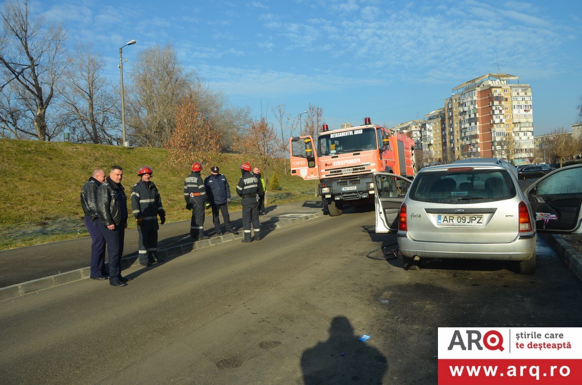 FORD în flăcări în Micălaca