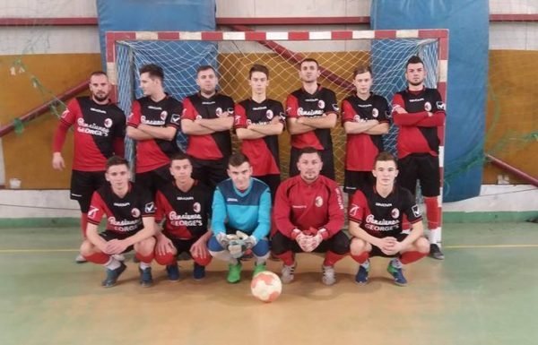 Unirea Sântana - prima finalistă a Campionatului Judeţean de fotbal în sală