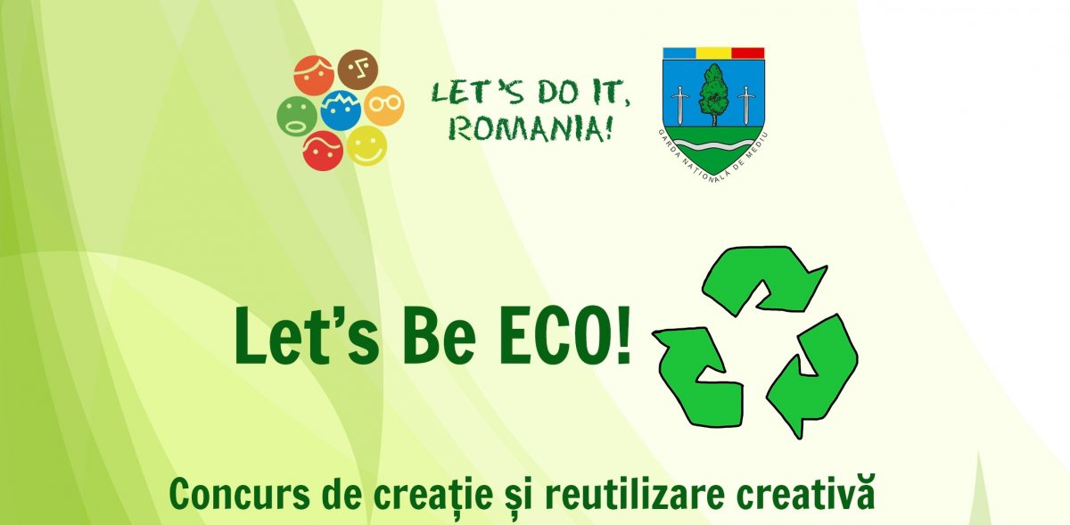 “Let's Do It, Romania!” și Garda Națională de Mediu lansează concursul “Let’s Be ECO!”