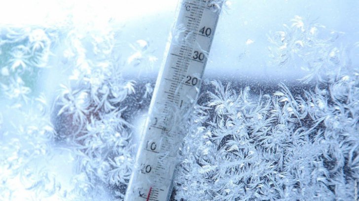 Iarna s-a întors! Temperaturi extreme în România de până la MINUS 22 DE GRADE Celsius