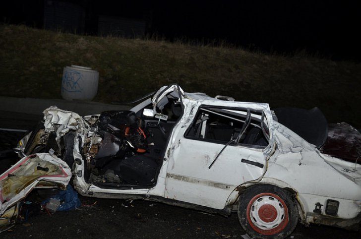 Accident oribil noaptea trecută. Trei morți și un tânăr în comă