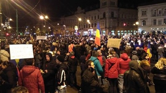 ZIUA A 5-A DE PROTESTE ÎN ARAD! (FOTO/VIDEO)