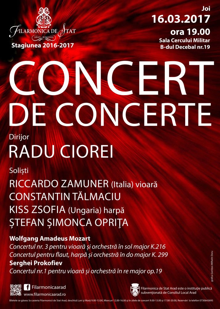 O invitație de nerefuzat, pentru joi seara – Concert de concerte