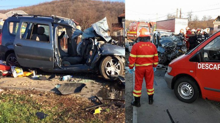 Accident grav pe DN7, între un autoturism și un TIR. Cel puțin doi morți