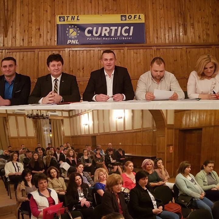 Iustin Cionca: „PNL Curtici este o organizație puternică, le doresc să continue pe drumul rezultatelor excelente, alături de liderul lor!”