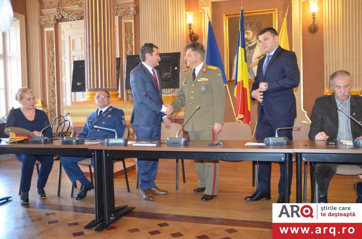 Protocol de colaborare cu reprezentanții Armatei Române